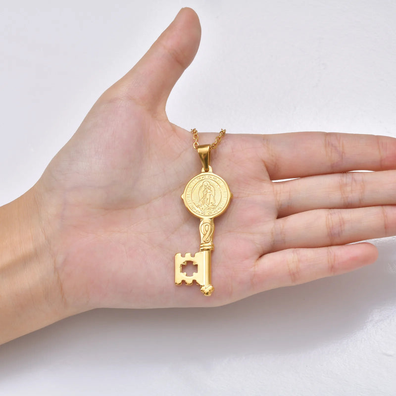 The Blessed Key Necklaces by Bennett & Cross – view 2