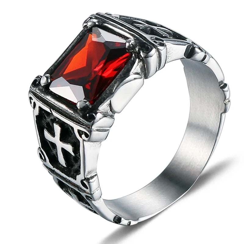 The Embered Cross Rings by Bennett & Cross