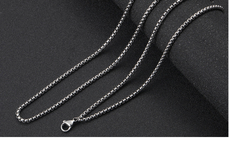 The Ancient Cross Stainless Steel Celtic Cross Necklace view 2