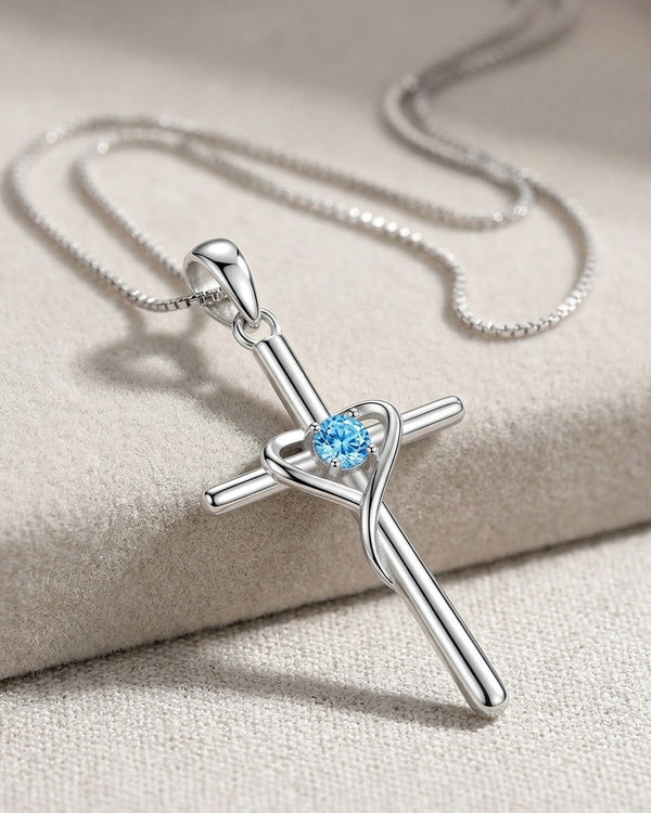 The Azure Heart Cross