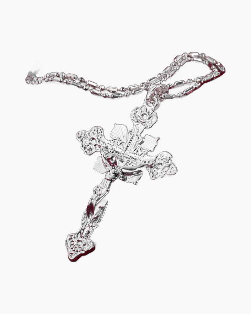 The Calvary Crucifix, Ornate Crucifix Pendant Necklace