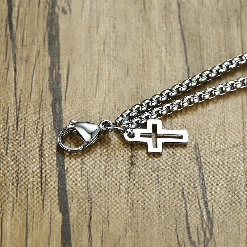 The Bonded Cross Stainless Steel Cross Bracelet