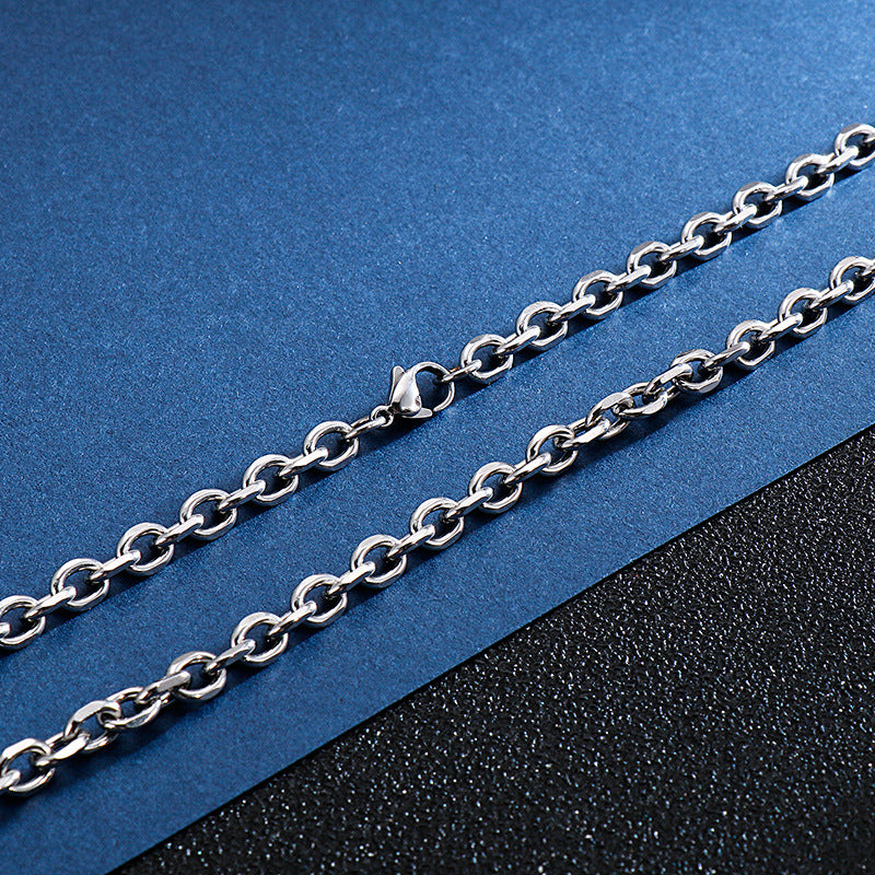 The Enduring Link Stainless Steel O-Chain Necklace view 2