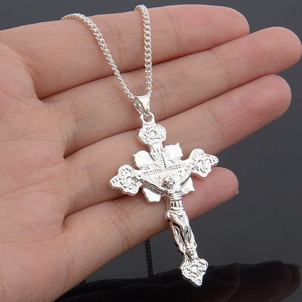 The Redemption Crucifix - Sterling Silver Crucifix Necklace