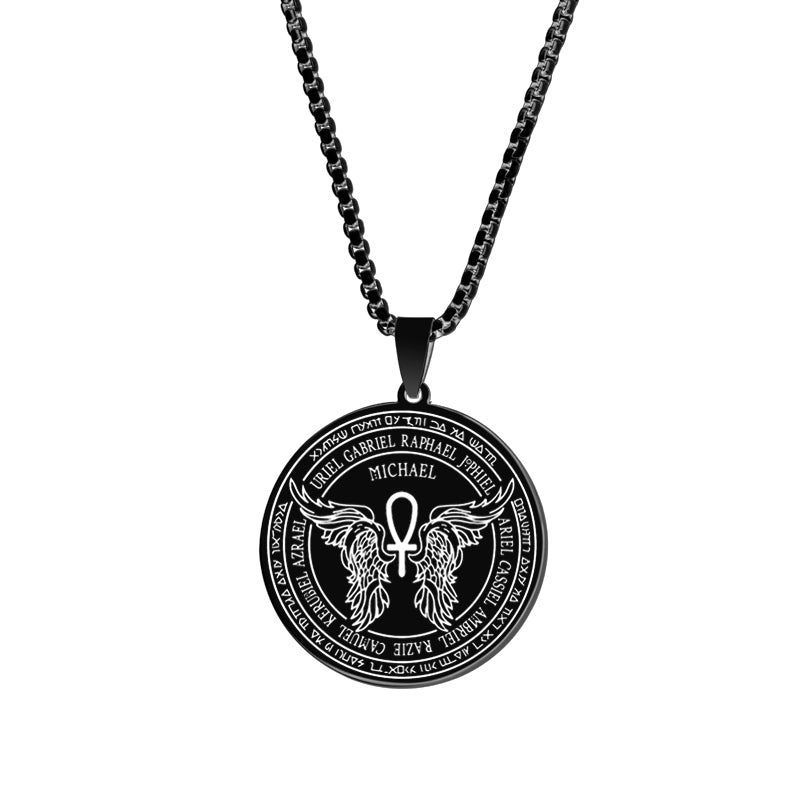 The Archangelic Seal Archangel Michael Pendant Necklace view 12