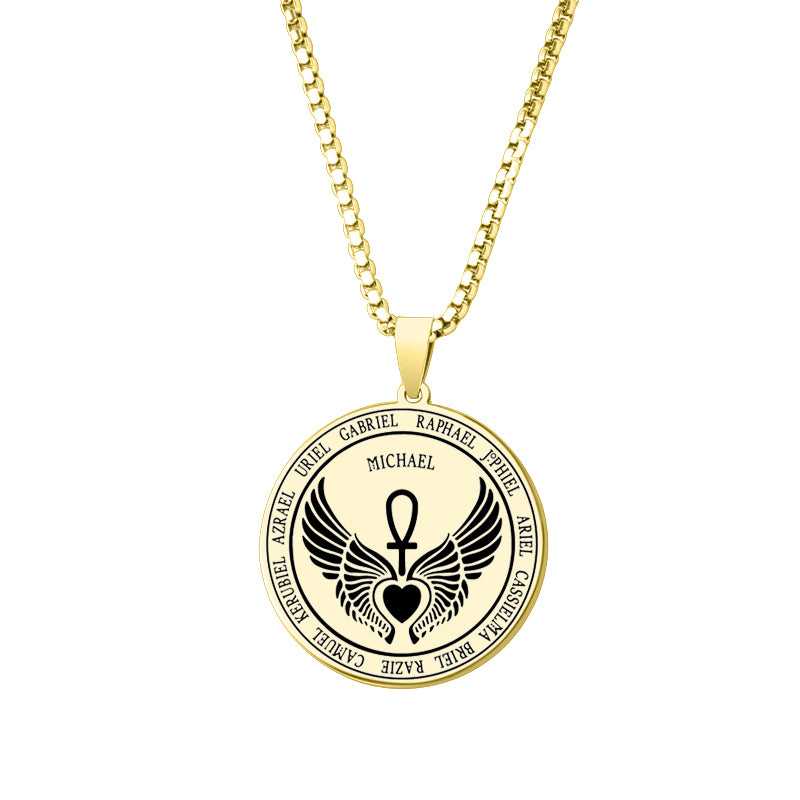 The Archangelic Seal Archangel Michael Pendant Necklace view 4