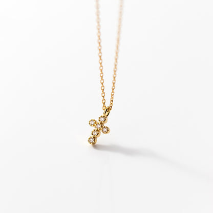 The Guiding Light Sterling Silver Cross Necklace view 5
