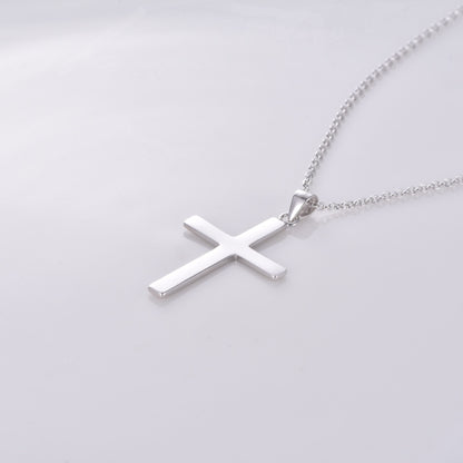 The Essential Light - Sterling Silver Cross Necklace