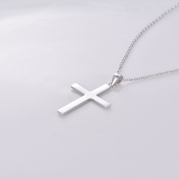 The Essential Light - Sterling Silver Cross Necklace