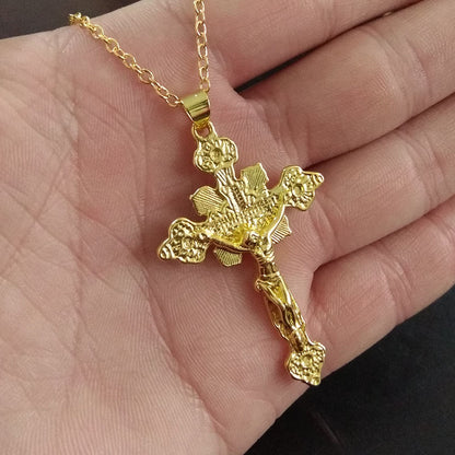 The Redemption Crucifix - Sterling Silver Crucifix Necklace