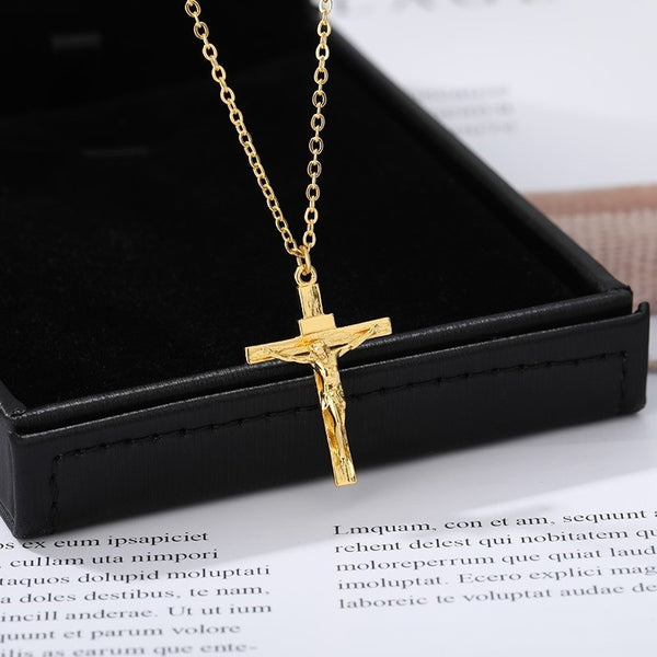 The Structural Titan - Titanium Cross Necklace