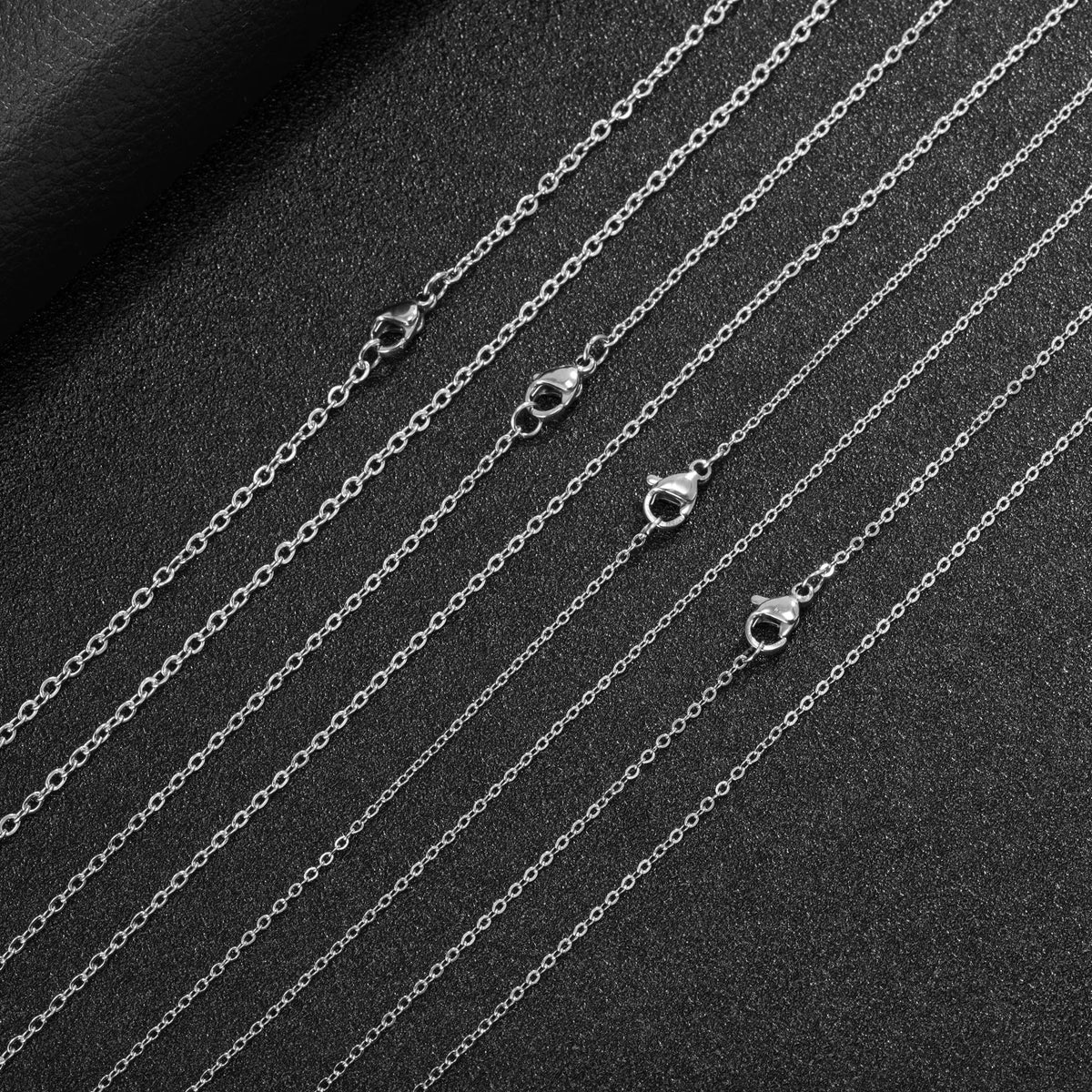 The Enduring Chains Stainless Steel O-link Chain Necklace view 6