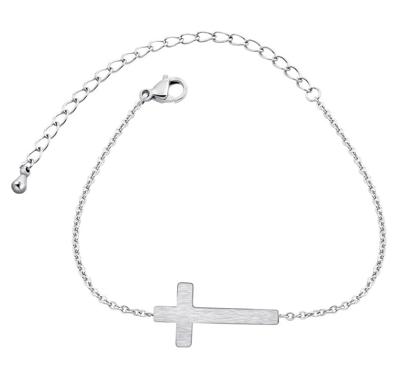 The Eden Covenant - Gold & Silver Cross Bracelet