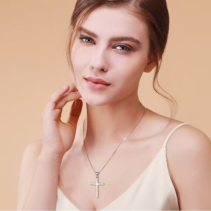 The Essential Light - Sterling Silver Cross Necklace