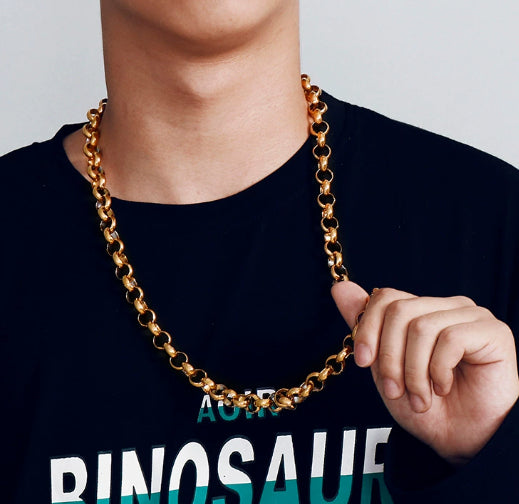 The Enduring Link Stainless Steel O-Chain Necklace view 6