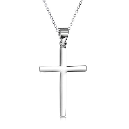 The Essential Light - Sterling Silver Cross Necklace