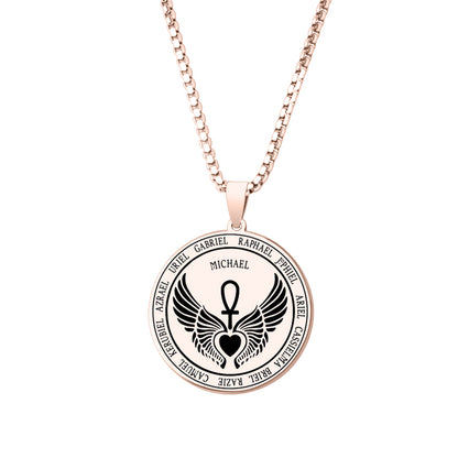 The Archangelic Seal Archangel Michael Pendant Necklace view 10