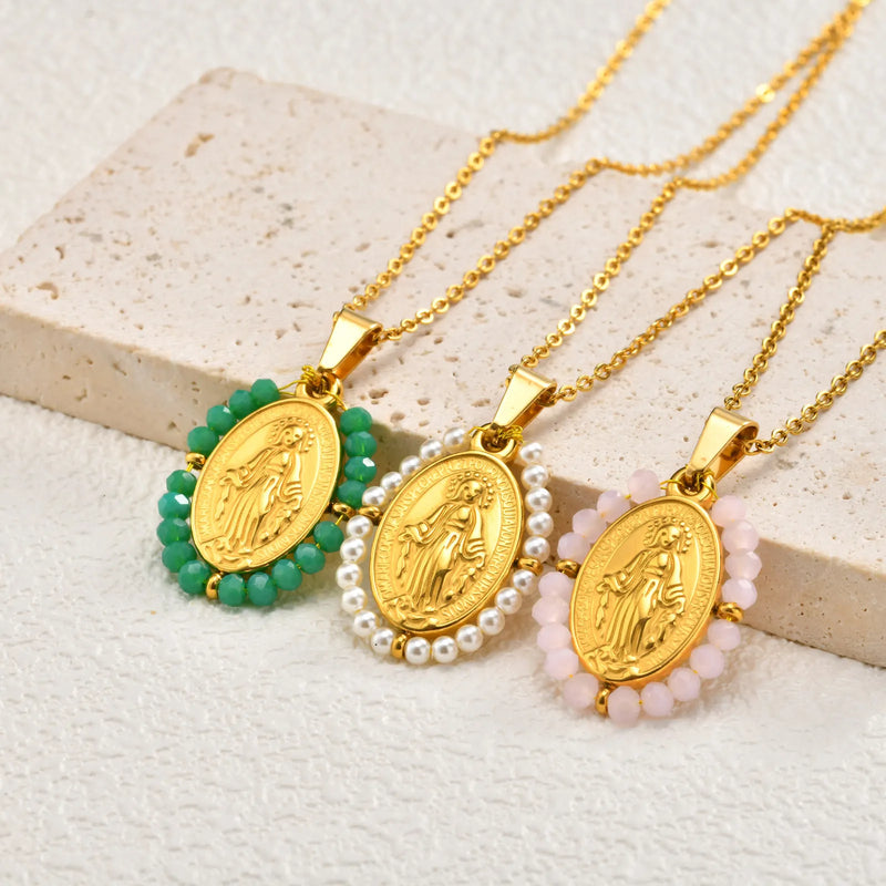 The Blessed Ellipse Necklaces by Bennett & Cross – view 2