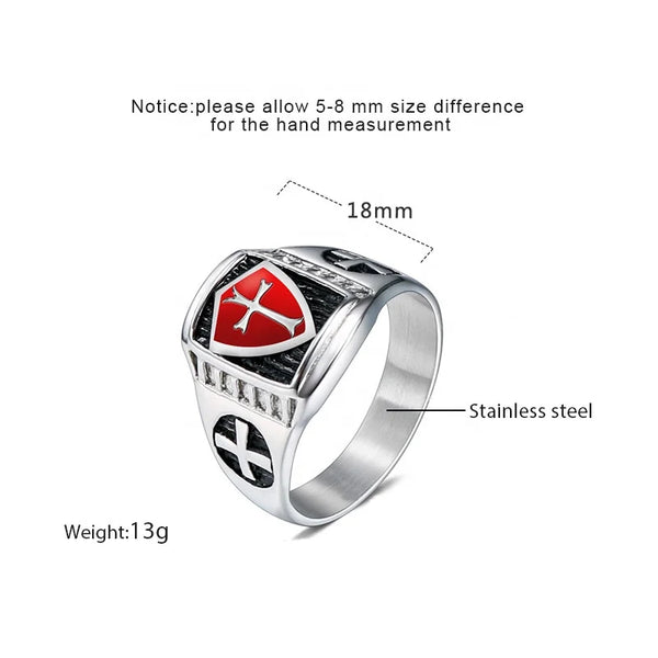 The Templar's Sentinel Rings by Bennett & Cross – view 2