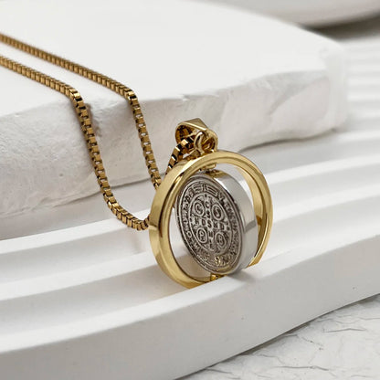 The Blessed Mother's Embrace Medals by Bennett & Cross