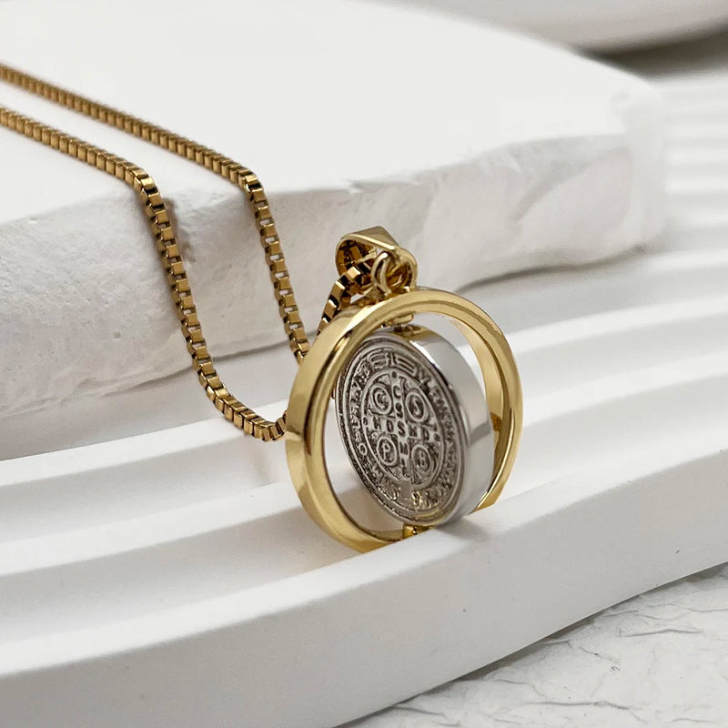 The Blessed Mother's Embrace Medals by Bennett & Cross