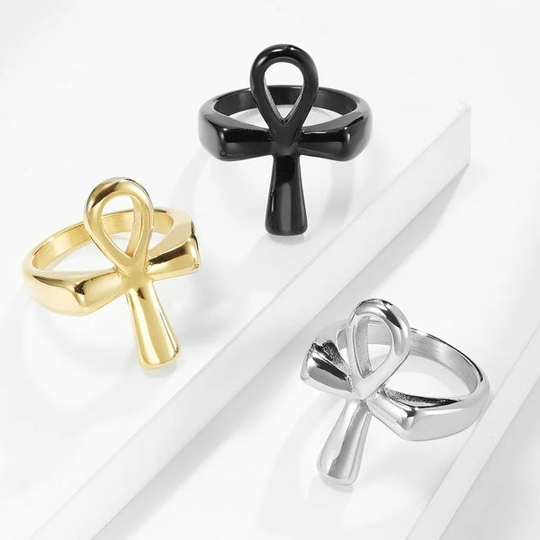 The Enduring Ankh Rings by Bennett & Cross