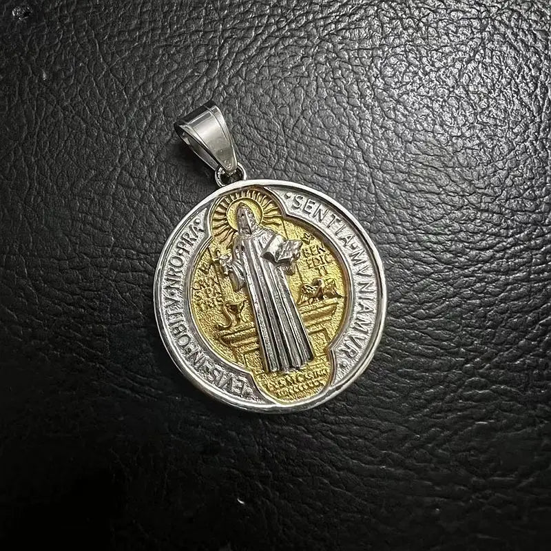 Gold silver pendant