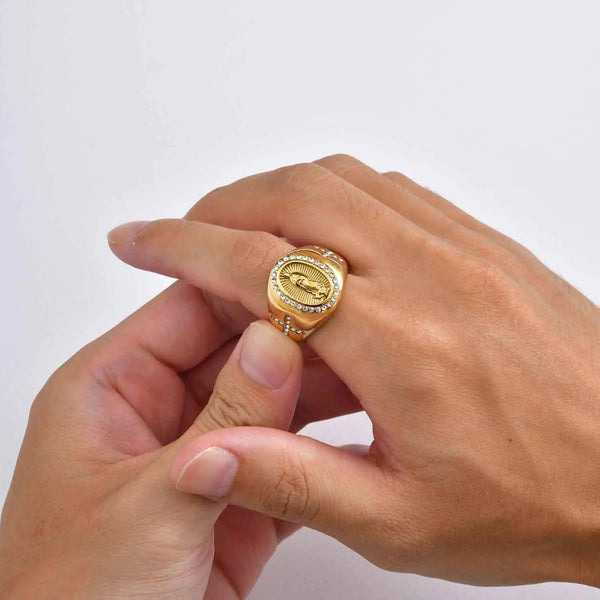 The Hallowed Emblem Rings by Bennett & Cross – view 3