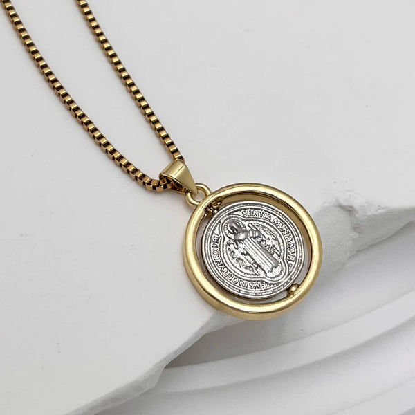 The Blessed Mother's Embrace Medals by Bennett & Cross – view 6