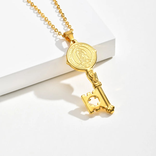 The Blessed Key Necklaces by Bennett & Cross – view 3