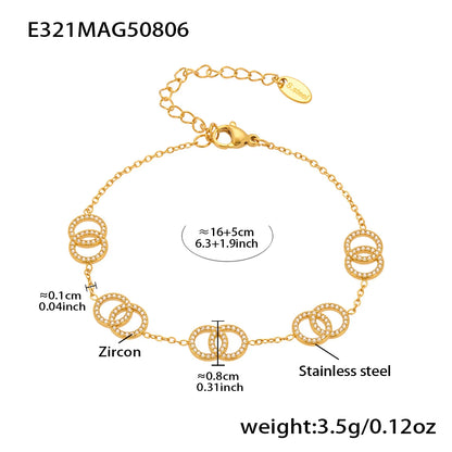 Double Cercles Charms