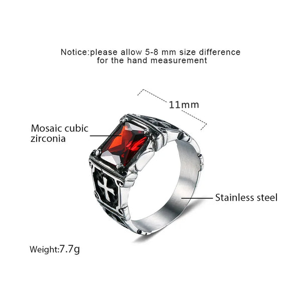 The Embered Cross Rings by Bennett & Cross – view 2
