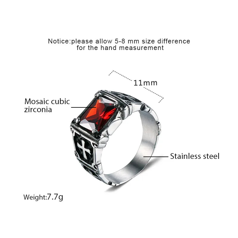 The Embered Cross Rings by Bennett & Cross – view 2