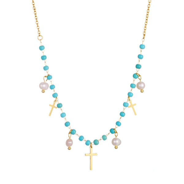The Enduring Pearl Cross Necklaces by Bennett & Cross – view 5