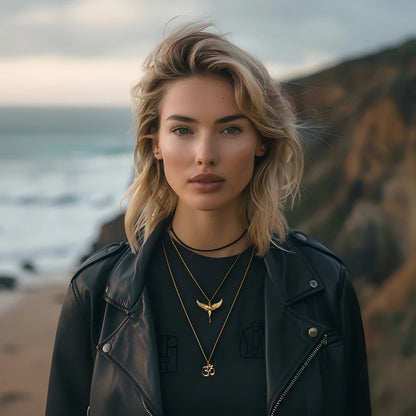 The Angel's Embrace Necklaces by Bennett & Cross – view 4