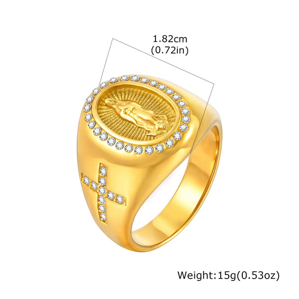 The Hallowed Emblem Rings by Bennett & Cross – view 4