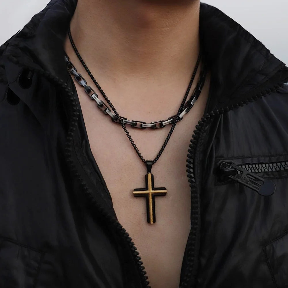 The Sanctified Cross Necklaces by Bennett & Cross