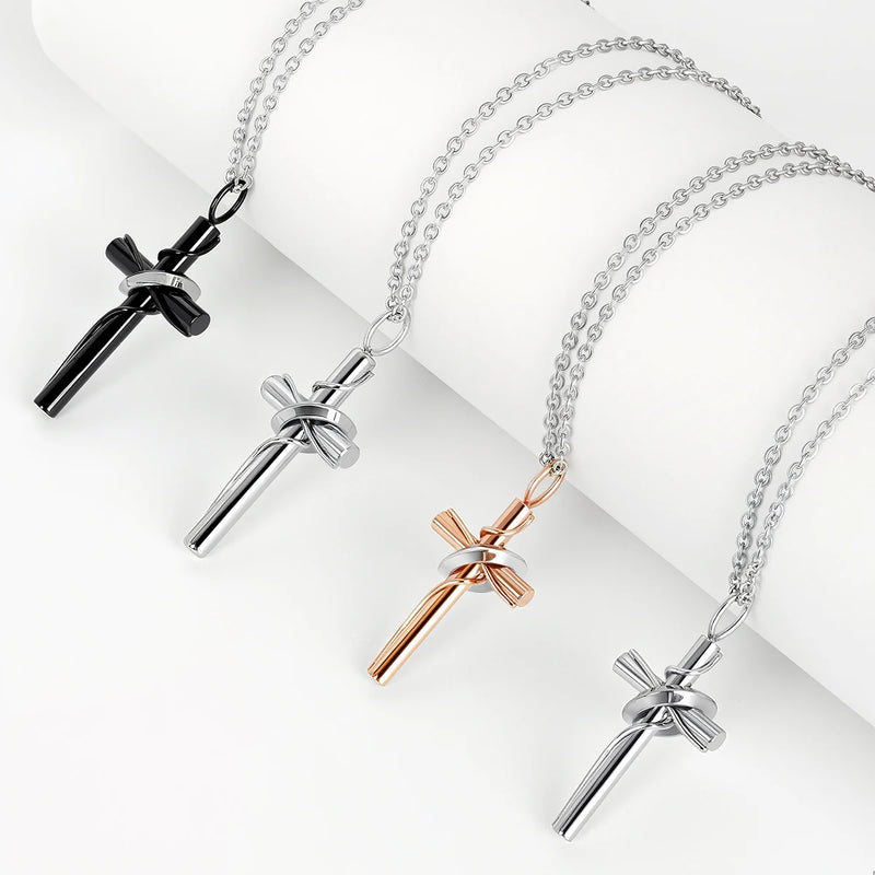 The Resolute Devotion Cross Necklace Necklaces by Bennett & Cross – view 3
