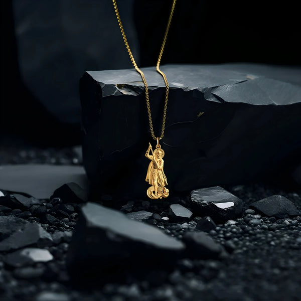 The Valiant Saint's Charge Necklaces by Bennett & Cross