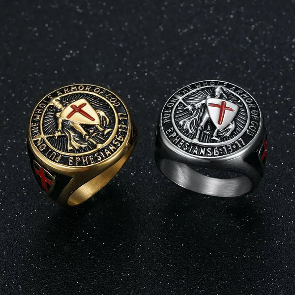The Templar's Resolve Rings by Bennett & Cross – view 3