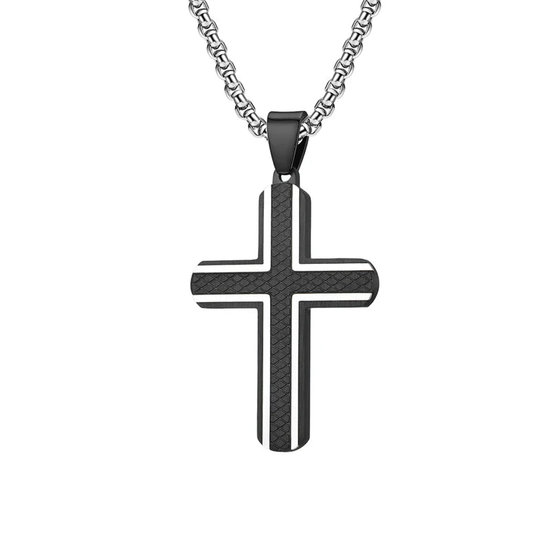 Black and silver