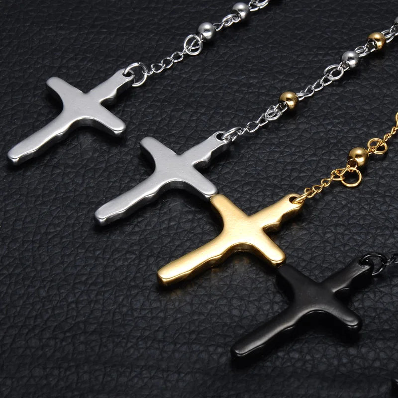 The Golden Rosary Necklaces by Bennett & Cross – view 4