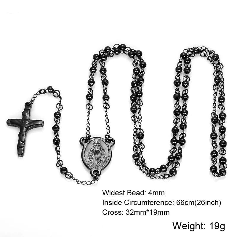 The Golden Rosary Necklaces by Bennett & Cross – view 2