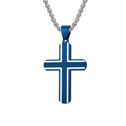 Blue and silver
