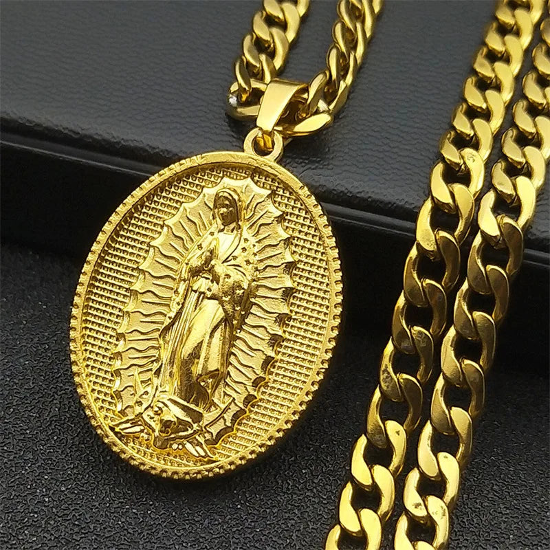 The Guadalupe Devotion Necklaces by Bennett & Cross