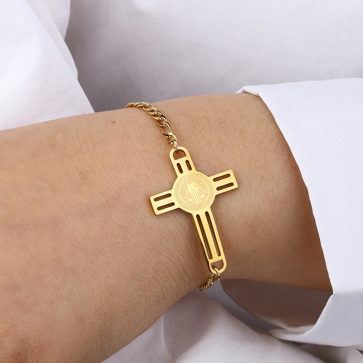 The Hallowed Cross Bracelets by Bennett & Cross