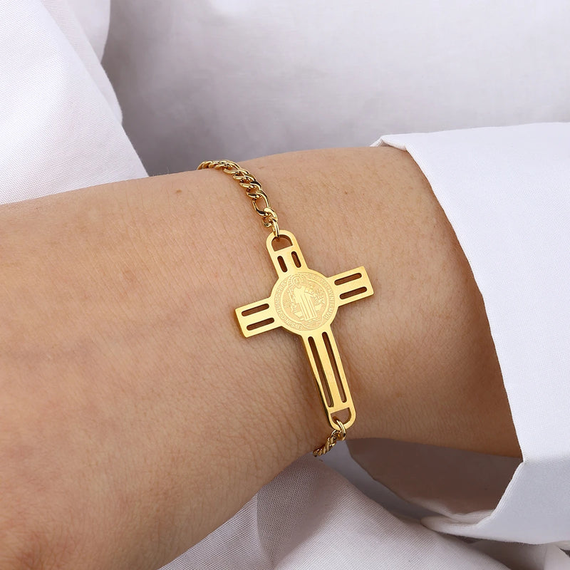 The Hallowed Cross Bracelets by Bennett & Cross