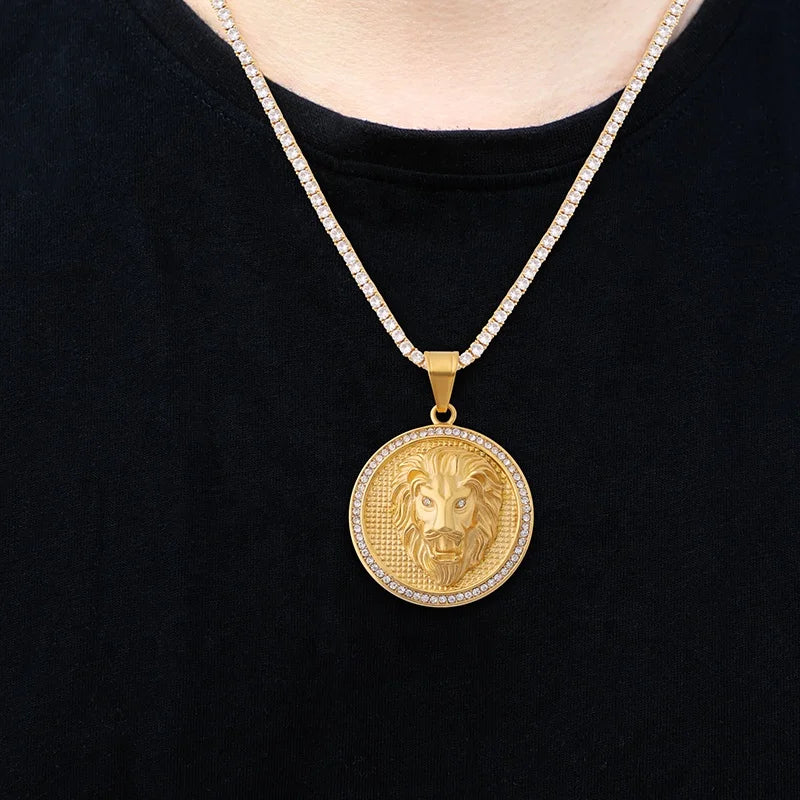 The Lion's Steadfast Soul Necklaces by Bennett & Cross – view 5