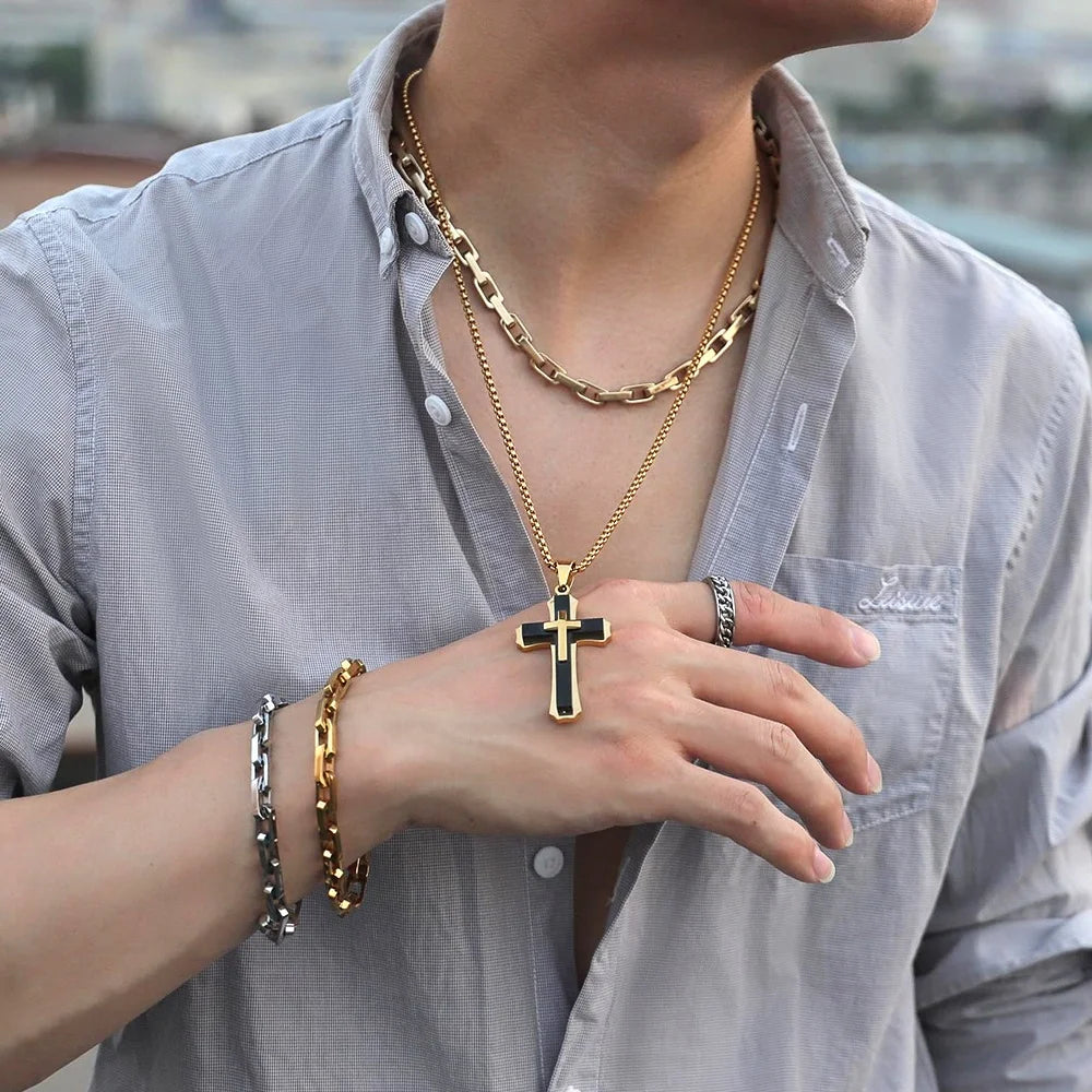 The Enduring Faith Necklaces by Bennett & Cross