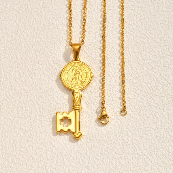 The Blessed Key Necklaces by Bennett & Cross – view 4